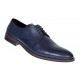 Pantofi barbati casual din piele naturala bleumarin NIC184BLBOX