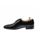 Pantofi barbati eleganti din piele naturala de culoare neagra NIC211SIR