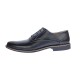 Pantofi barbati casual piele naturala , Negru box - P37NA