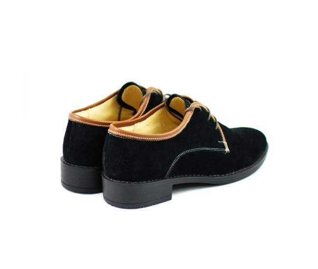 Pantofi copii (baieti) din piele naturala, casual - eleganti P80B