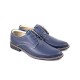 Pantofi bleumarin barbati casual - eleganti din piele naturala Dark Blue