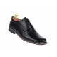 Pantofi barbati casual, din piele naturala, Negru - PANBOX