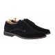 Pantofi barbati casual din piele naturala, culoare neagra PASN