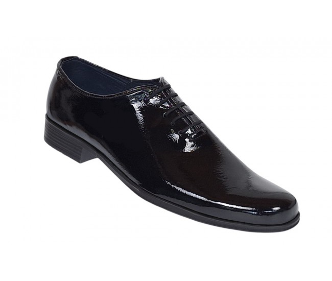 Pantofi barbati eleganti din piele naturala Negru LAC - PMOD1SLAC