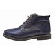 Oferta marimea 42-Produs resigilat, probat-  Ghete casual barbati, din piele naturala (imblanite)  TOMAS, Bleumarin, RGKR20BLM