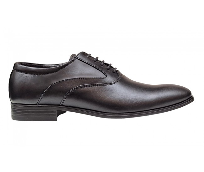 Pantofi barbati eleganti din piele naturala Negru - RSY21N