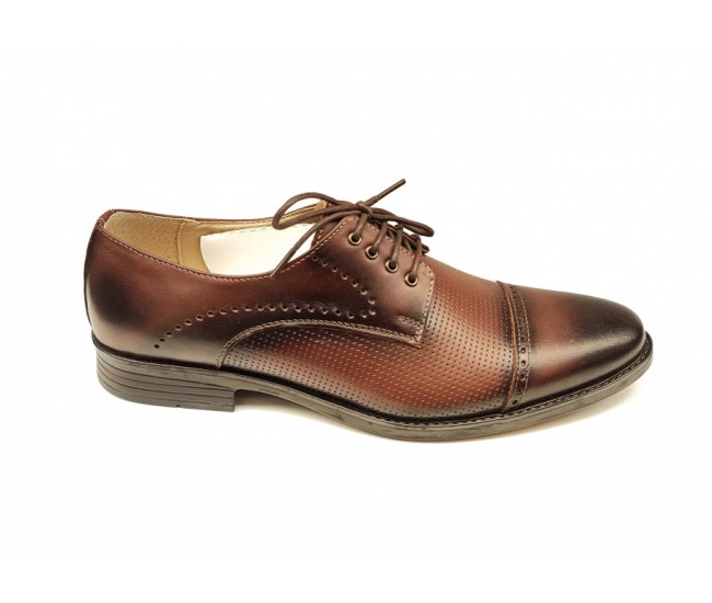 Pantofi barbati eleganti, din piele naturala maro Office Select