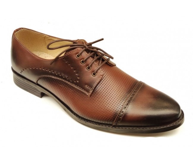 Pantofi barbati eleganti, din piele naturala maro Office Select