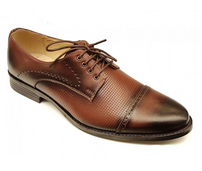 Pantofi barbati eleganti, din piele naturala maro Office Select