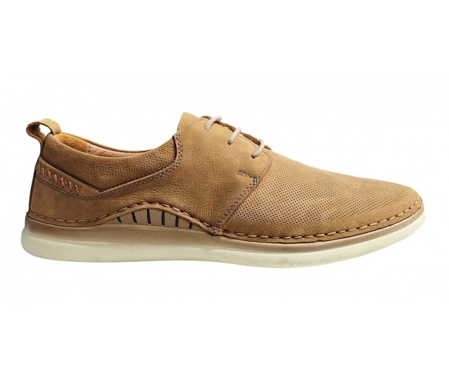 Pantofi casual barbati din piele naturala maro - Model Colin 547M