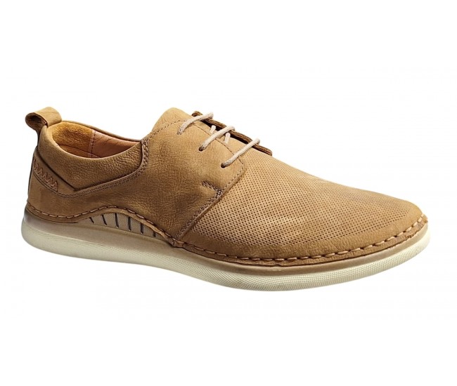 Pantofi casual barbati din piele naturala maro - Model Colin 547M