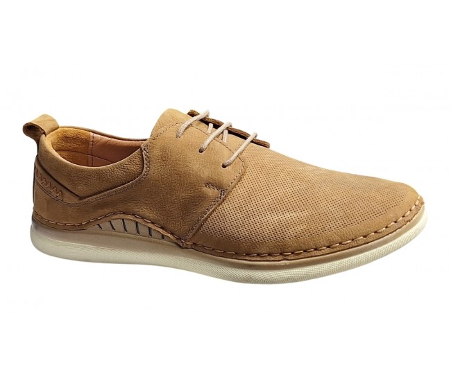 Pantofi casual barbati din piele naturala maro - Model Colin 547M