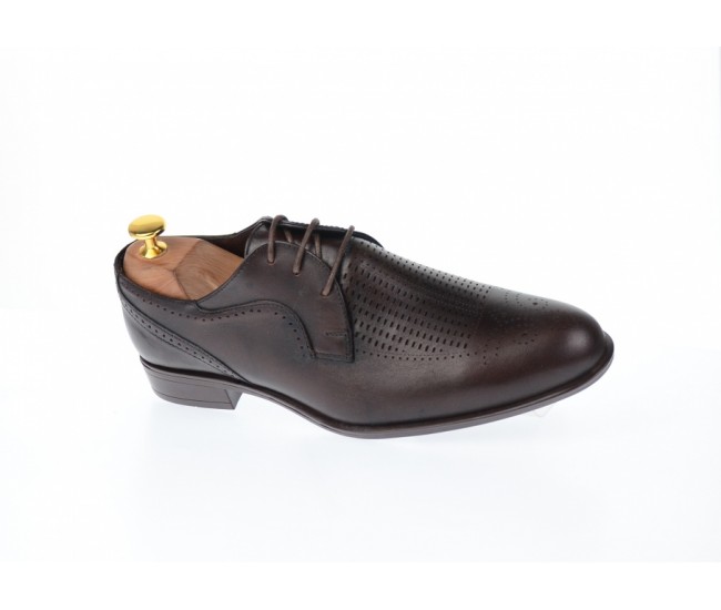 Pantofi barbati eleganti, din piele naturala, Maro, Milenium - CIUCALETI SHOES