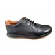 Oferta pantofi barbati sport casual din piele naturala Negru SIR119N