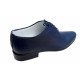 Pantofi barbati eleganti din piele naturala bleumarin - cod STD35BLMBOX