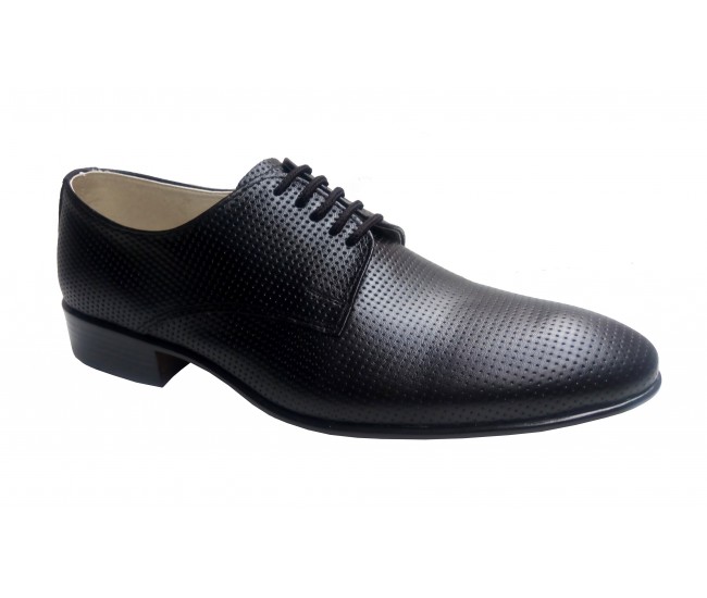 Pantofi barbati lux - eleganti din piele naturala - Negru STD35NPF