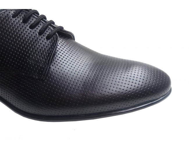 Pantofi barbati lux - eleganti din piele naturala - Negru STD35NPF