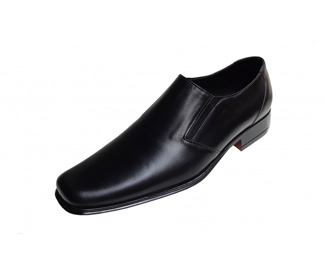 Pantofi barbati eleganti din piele naturala, cu elastic - STDX11EL