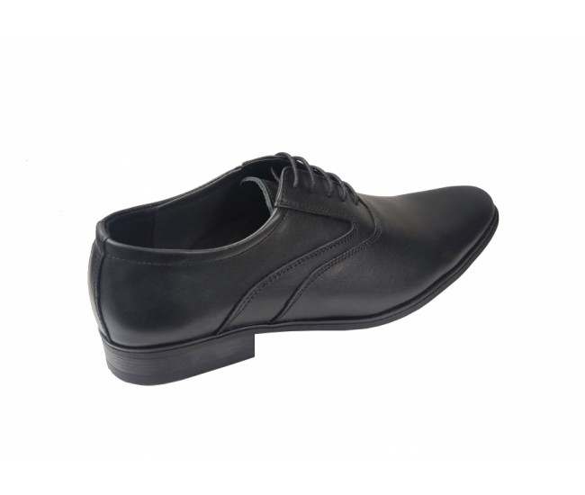 Pantofi eleganti barbati din piele naturala Stefi Negru box