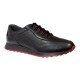 Pantofi barbati casual din piele naturala, negru, SV012NR