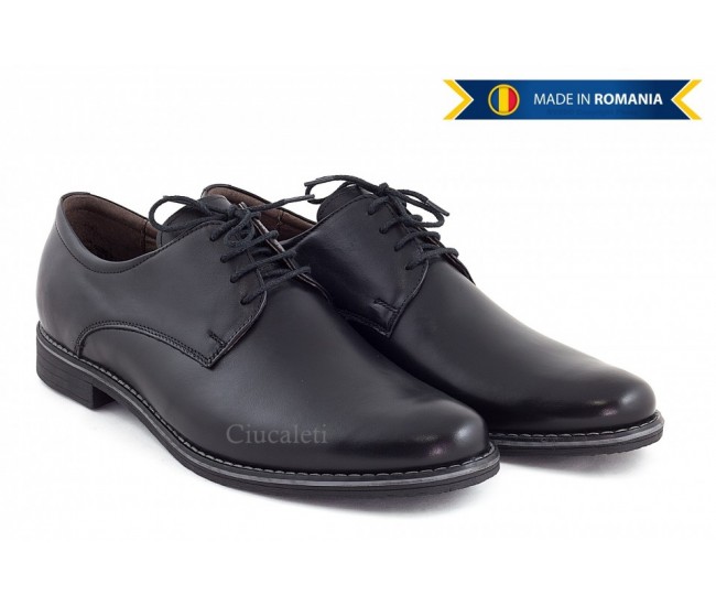 Pantofi barbati casual din piele naturala box - 335NBOX