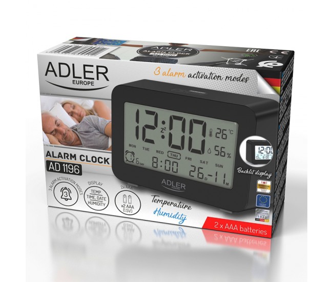 CEAS ALARMA CU BATERII 2 X R6 ADLER 