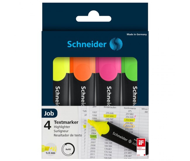 SET 4 EVIDENTIATOARE NEON SCHNEIDER 