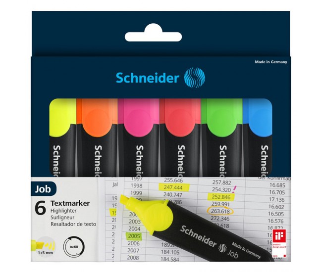 SET 6 EVIDENTIATOARE NEON SCHNEIDER 