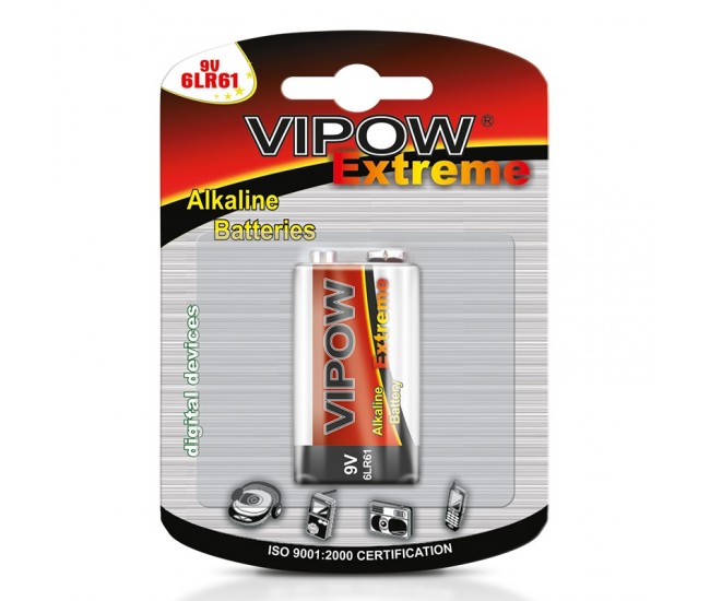 BATERIE SUPERALCALINA EXTREME 9V BLISTER 