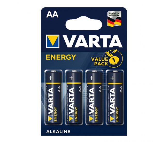 BATERIE ALCALINA ENERGY LR06 BL 4 BUC VARTA 