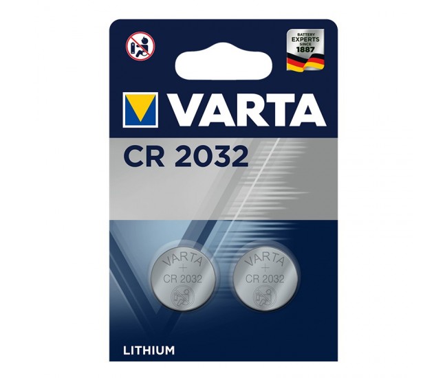 BATERIE CR2032 BLISTER 2 BUC VARTA 