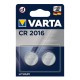 BATERIE CR2016 BLISTER 2 BUC VARTA 