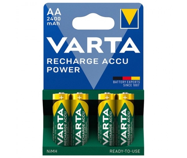 ACUMULATORI AA 2400MAH BLISTER 4 BUC VARTA 