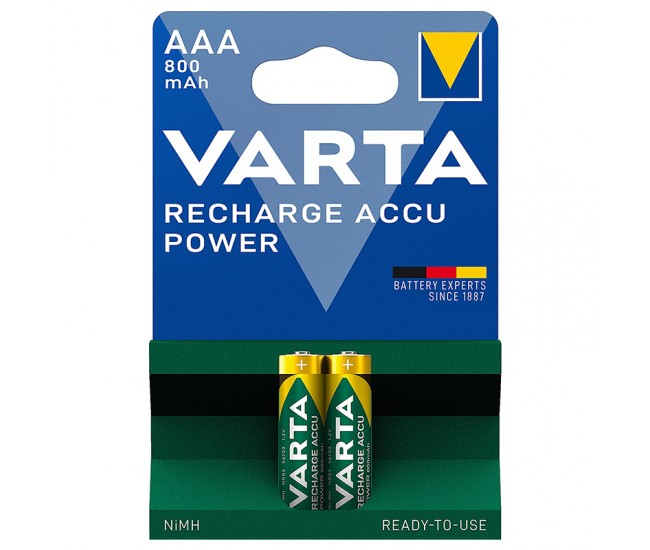 ACUMULATORI AAA 1000MAH BLISTER 2 BUC VARTA 