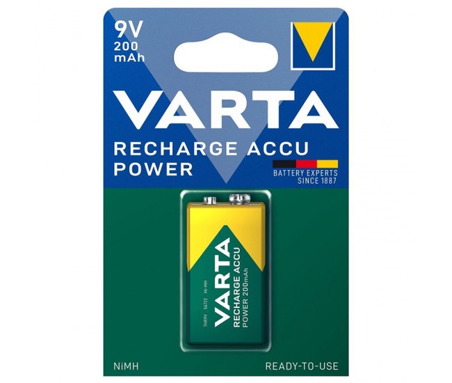 ACUMULATOR 9V 200MAH VARTA 