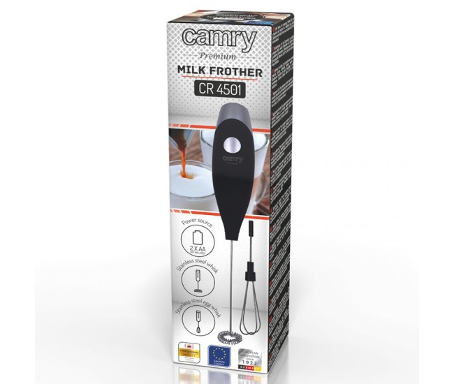 MILK FROTHER MANUAL NEGRU CAMRY 