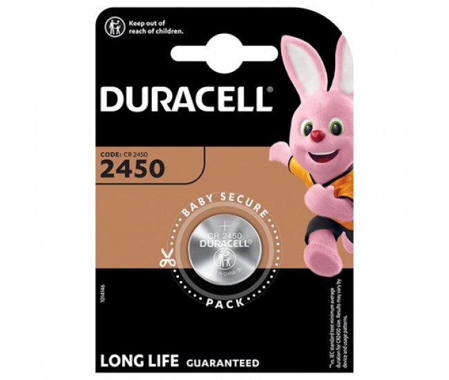 BATERIE CR2450 BLISTER DURACELL 