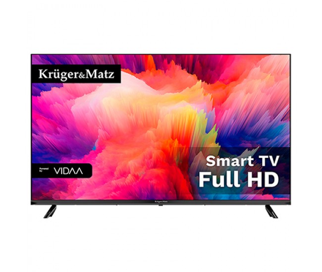 TV FULL HD 40 INCH 101CM SMART VIDAA KRUGER&MATZ 