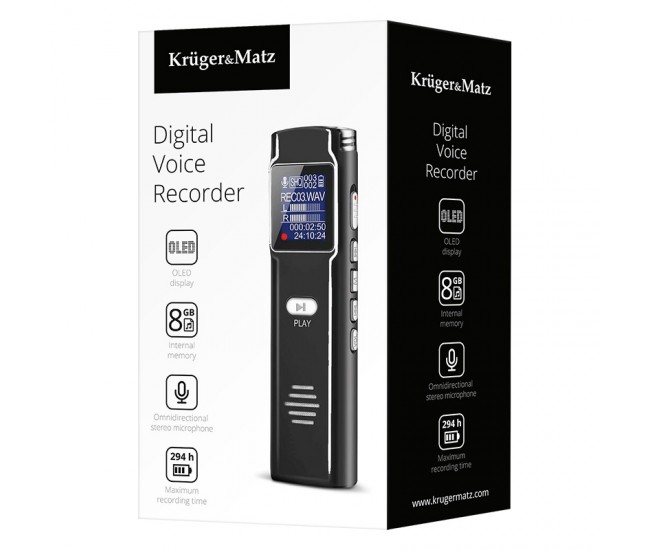 REPORTOFON DIGITAL 8GB KRUGER&MATZ 