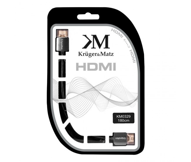 CABLU HDMI - HDMI 4K UHD 1.8M KRUGER&MATZ 