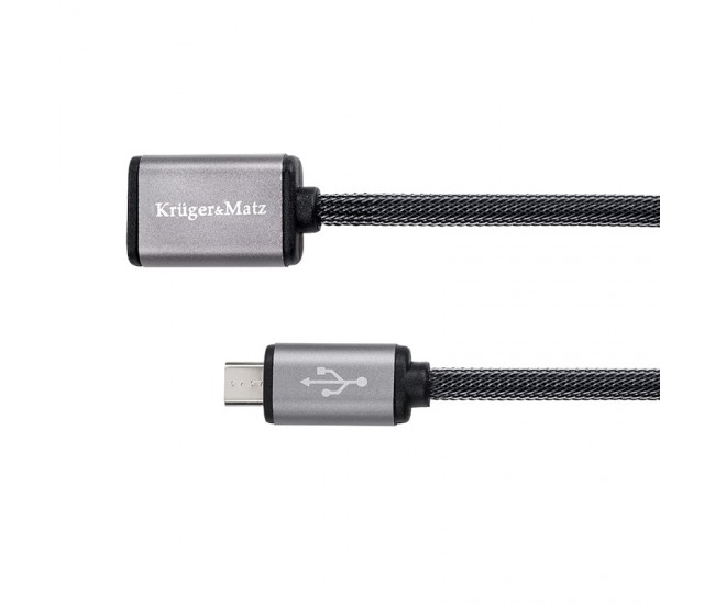 CABLU PRELUNGITOR USB-MICRO USB 1M KRUGER&MATZ 