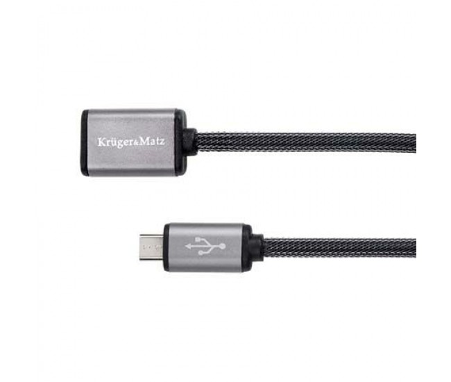 CABLU PRELUNGITOR USB-MICRO USB 0.2M KRUGER&MATZ 