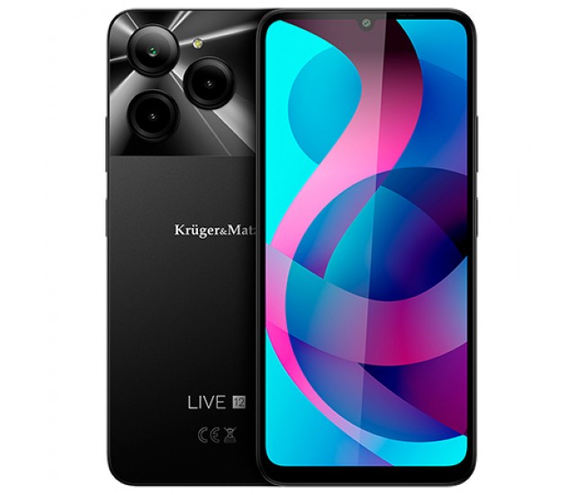 SMARTPHONE LIVE 12 NEGRU KRUGER&MATZ 