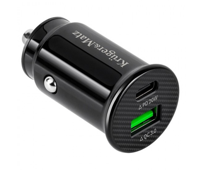 INCARCATOR AUTO 2XUSB 3.1A QC 3.0 PD K&M 