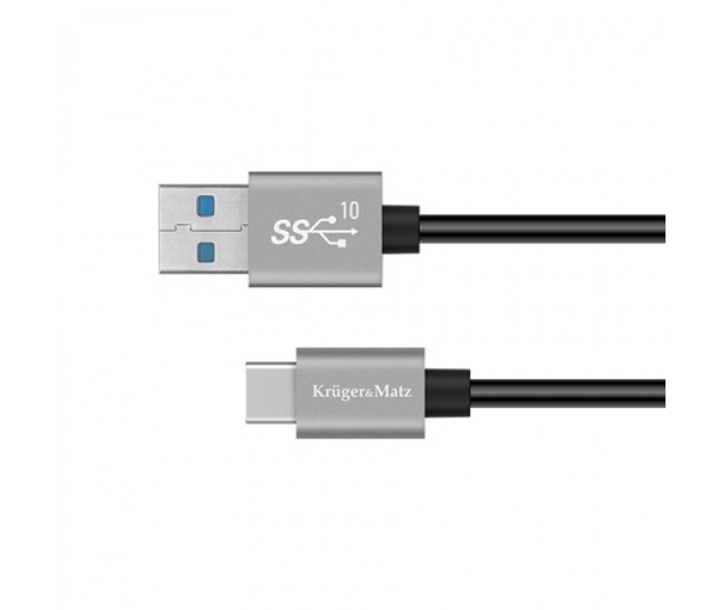 CABLU USB - TIP C 10 GBPS 15 W 0.5M KRUGER&MATZ 