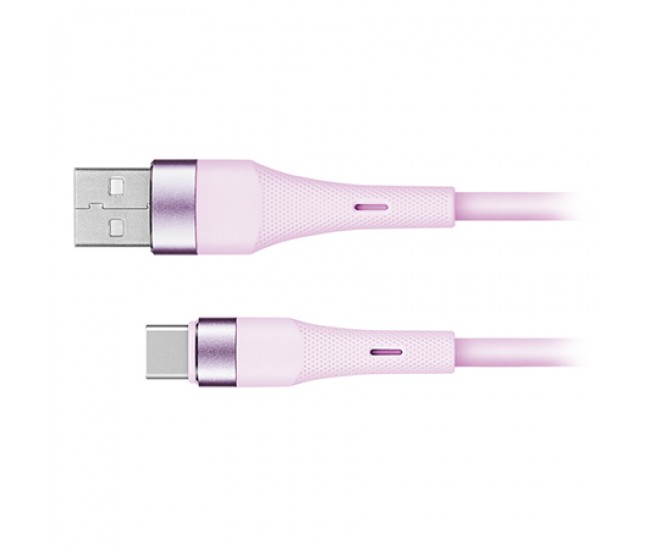 CABLU SILICON USB-USB TYPE C 1M BASIC KRUGER&MATZ 