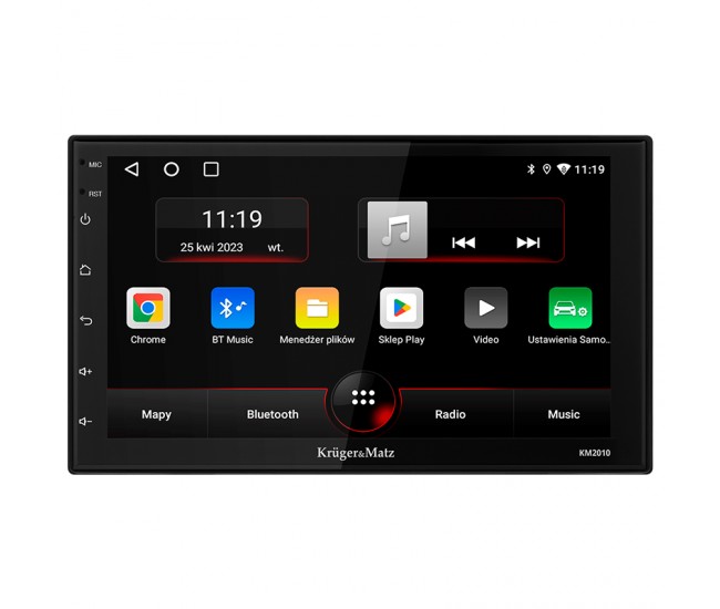 RADIO PLAYER 2 DIN CARPLAY/ANDROID AUTO KRUGER&MATZ 