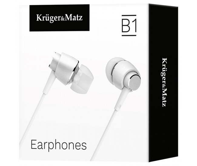 CASTI IN-EAR CU MICROFON KRUGER&MATZ 