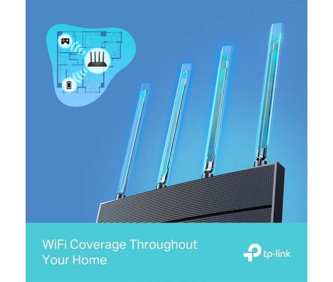 ROUTER WIRELESS GIGABIT WIFI6 ARCHER AX12 TP-LINK 