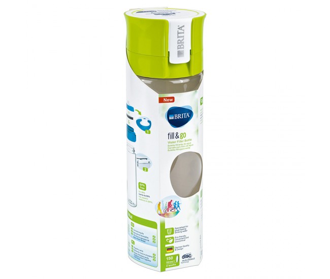 STICLA CU FILTRU FILL&GO VITAL 0.6 L LIME BRITA 